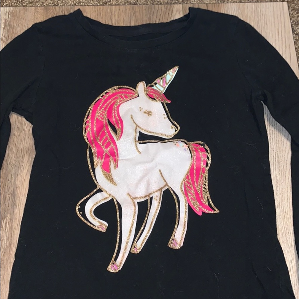 long sleeve unicorn shirt